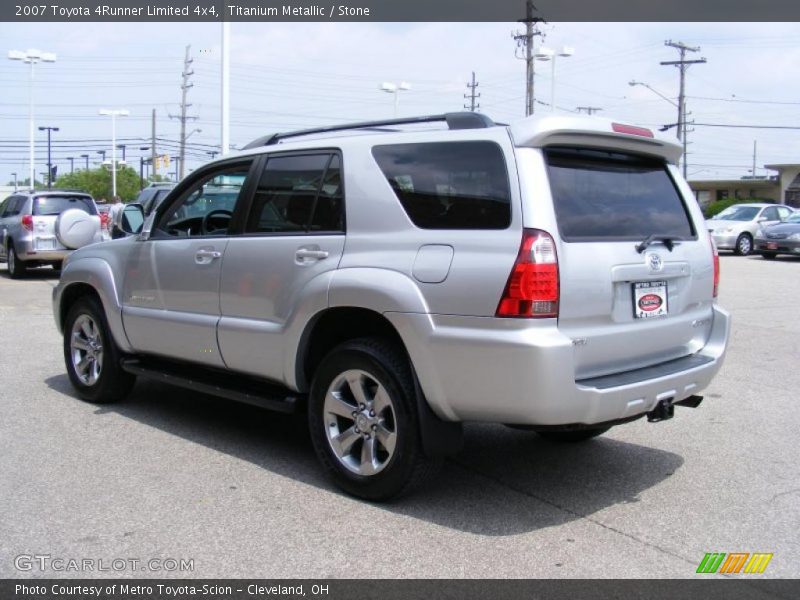 Titanium Metallic / Stone 2007 Toyota 4Runner Limited 4x4