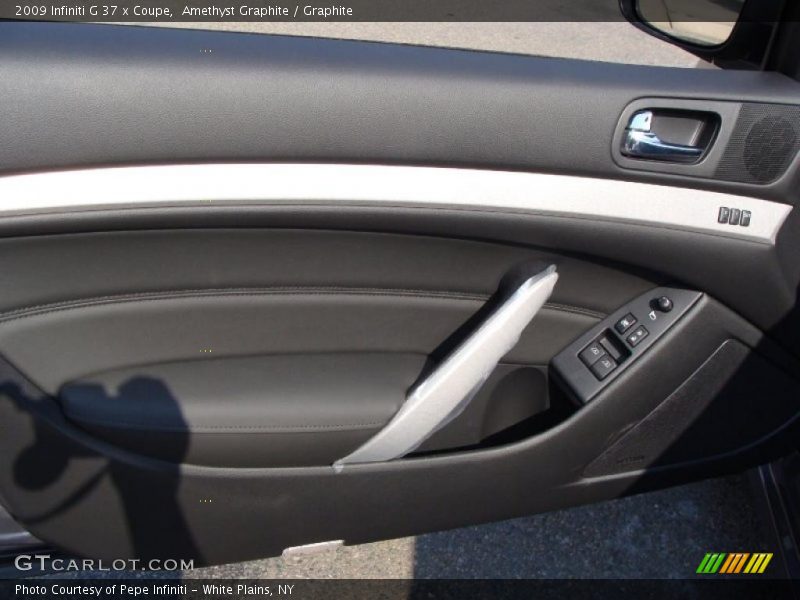 Amethyst Graphite / Graphite 2009 Infiniti G 37 x Coupe