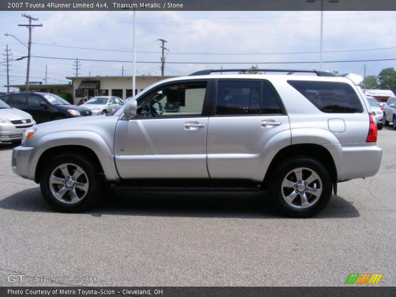 Titanium Metallic / Stone 2007 Toyota 4Runner Limited 4x4