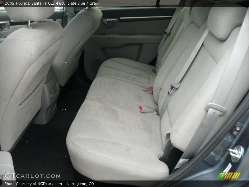 Slate Blue / Gray 2009 Hyundai Santa Fe GLS 4WD