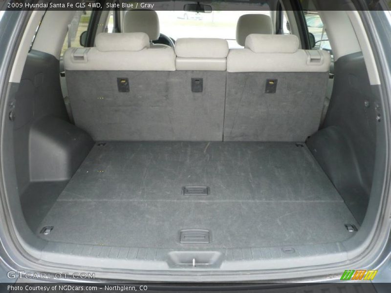 Slate Blue / Gray 2009 Hyundai Santa Fe GLS 4WD