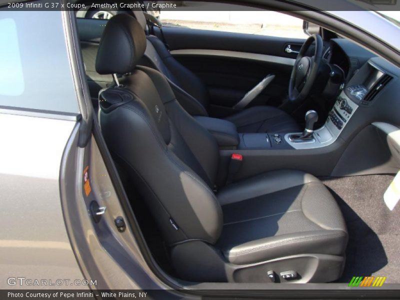 Amethyst Graphite / Graphite 2009 Infiniti G 37 x Coupe