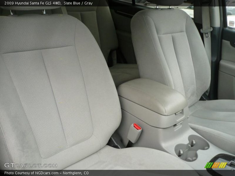 Slate Blue / Gray 2009 Hyundai Santa Fe GLS 4WD