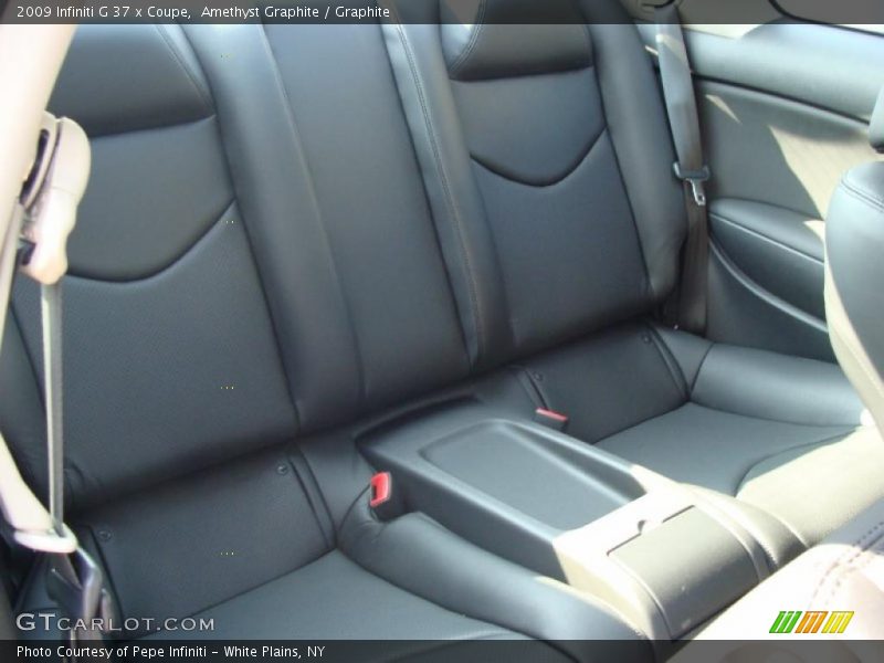 Amethyst Graphite / Graphite 2009 Infiniti G 37 x Coupe