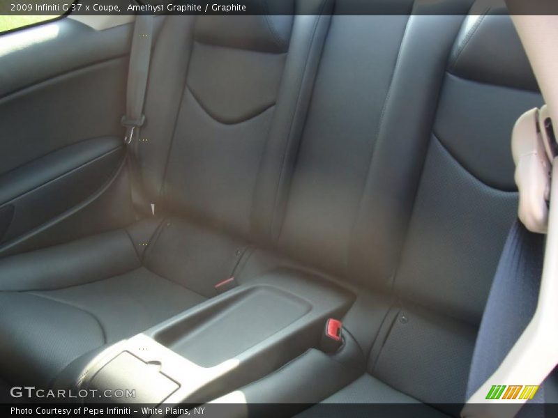 Amethyst Graphite / Graphite 2009 Infiniti G 37 x Coupe