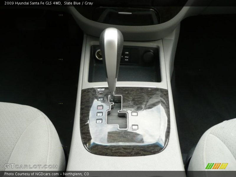 Slate Blue / Gray 2009 Hyundai Santa Fe GLS 4WD