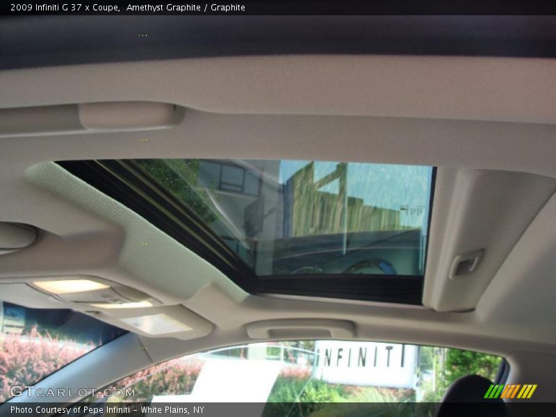 Amethyst Graphite / Graphite 2009 Infiniti G 37 x Coupe