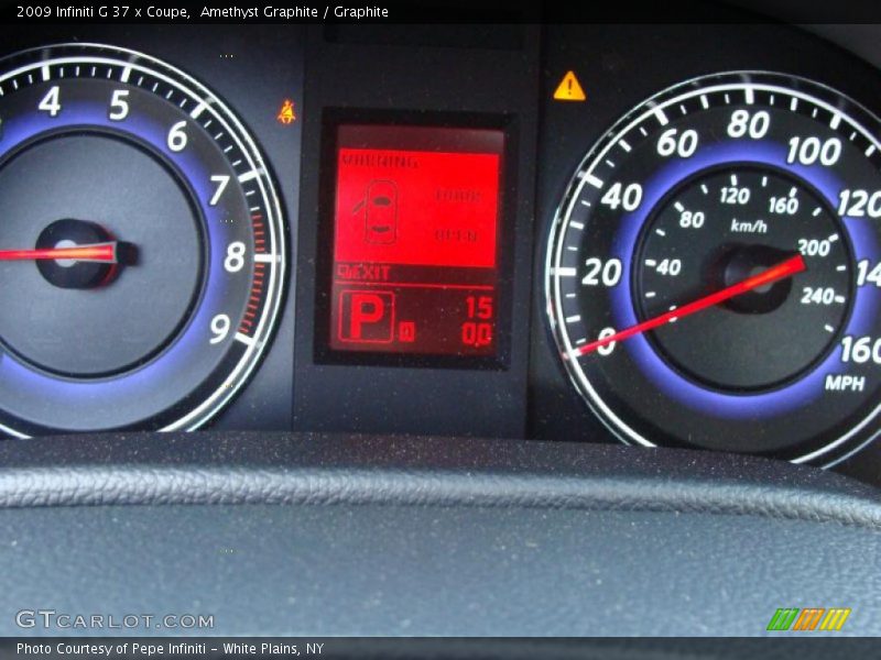 Amethyst Graphite / Graphite 2009 Infiniti G 37 x Coupe