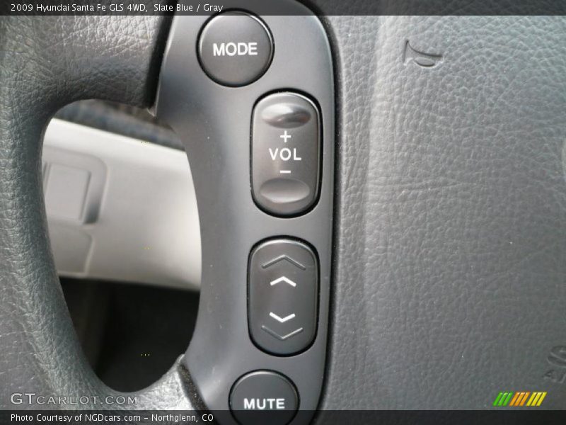 Slate Blue / Gray 2009 Hyundai Santa Fe GLS 4WD