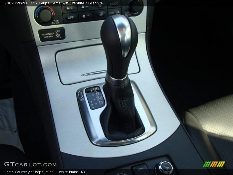 Amethyst Graphite / Graphite 2009 Infiniti G 37 x Coupe