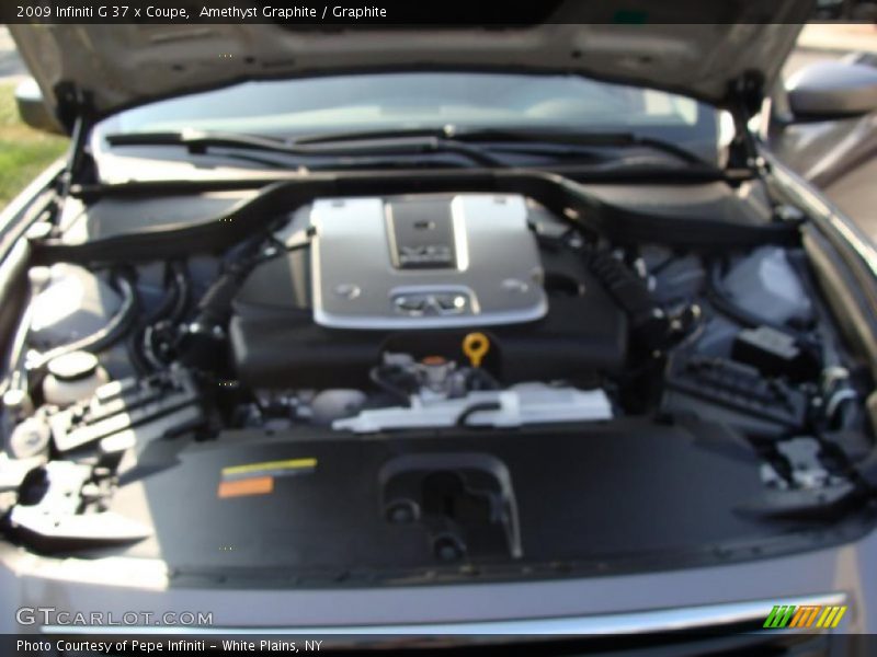 Amethyst Graphite / Graphite 2009 Infiniti G 37 x Coupe