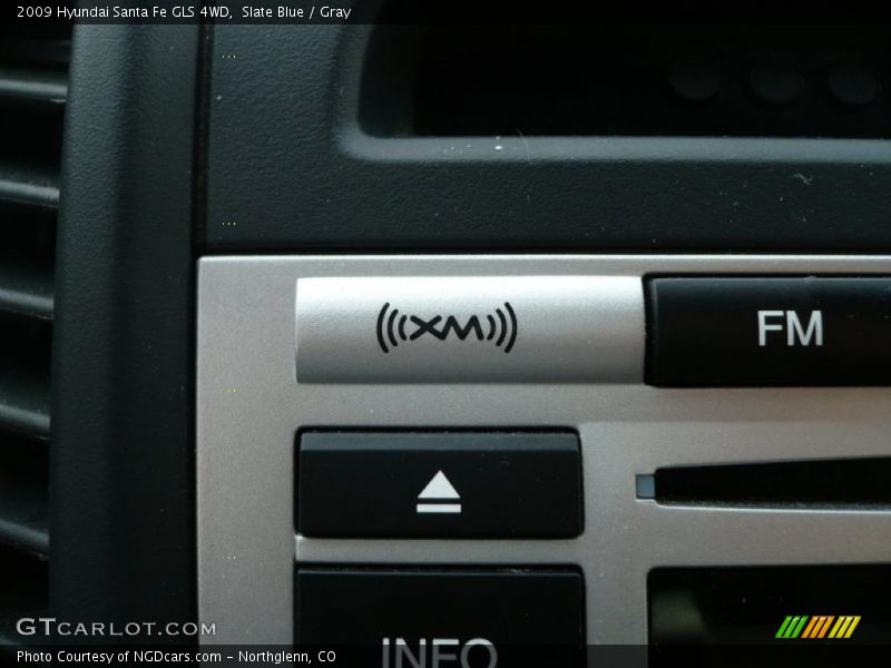 Slate Blue / Gray 2009 Hyundai Santa Fe GLS 4WD