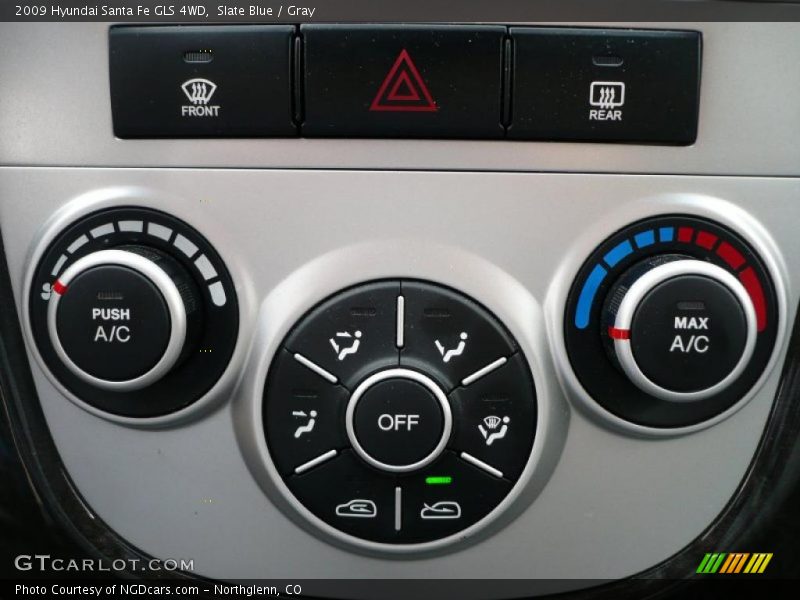 Slate Blue / Gray 2009 Hyundai Santa Fe GLS 4WD