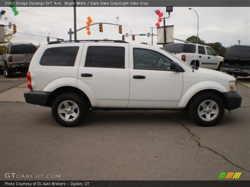 Bright White / Dark Slate Gray/Light Slate Gray 2007 Dodge Durango SXT 4x4