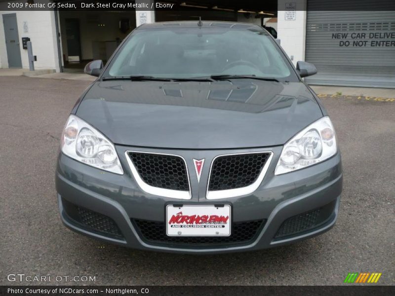 Dark Steel Gray Metallic / Ebony 2009 Pontiac G6 Sedan