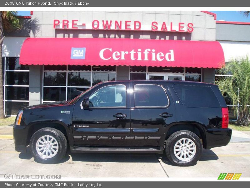 Onyx Black / Ebony 2008 GMC Yukon Hybrid