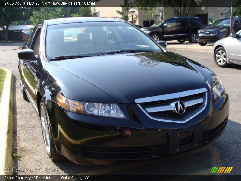 Nighthawk Black Pearl / Camel 2005 Acura TL 3.2