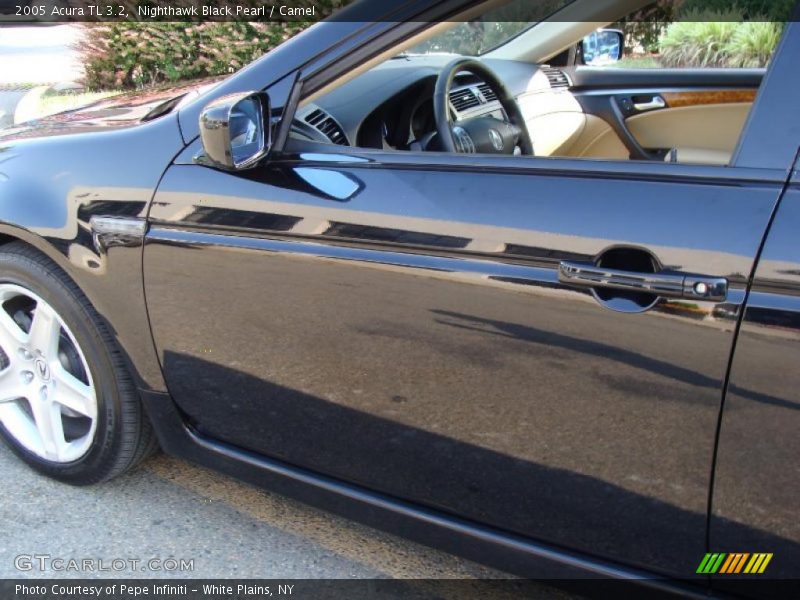 Nighthawk Black Pearl / Camel 2005 Acura TL 3.2