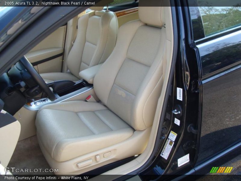 Nighthawk Black Pearl / Camel 2005 Acura TL 3.2