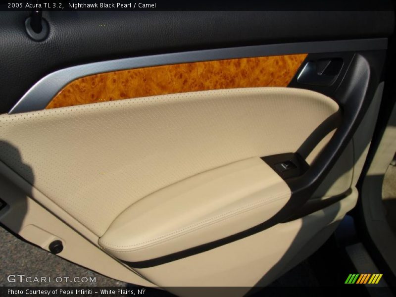 Nighthawk Black Pearl / Camel 2005 Acura TL 3.2