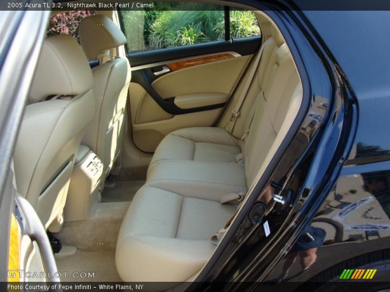 Nighthawk Black Pearl / Camel 2005 Acura TL 3.2