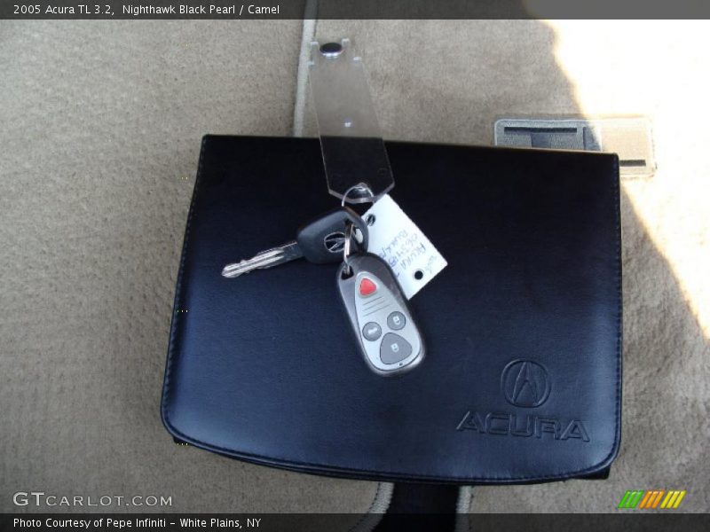 Nighthawk Black Pearl / Camel 2005 Acura TL 3.2