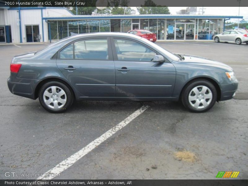 Slate Blue / Gray 2010 Hyundai Sonata GLS
