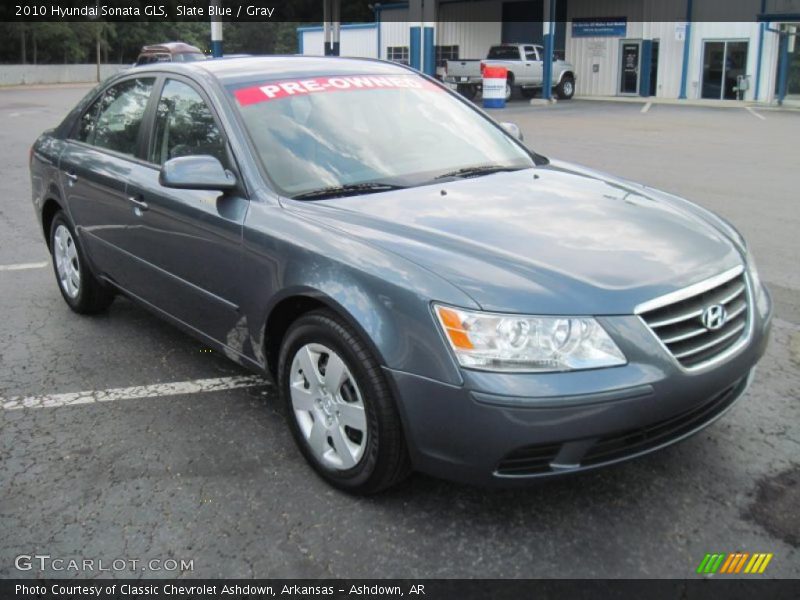 Slate Blue / Gray 2010 Hyundai Sonata GLS