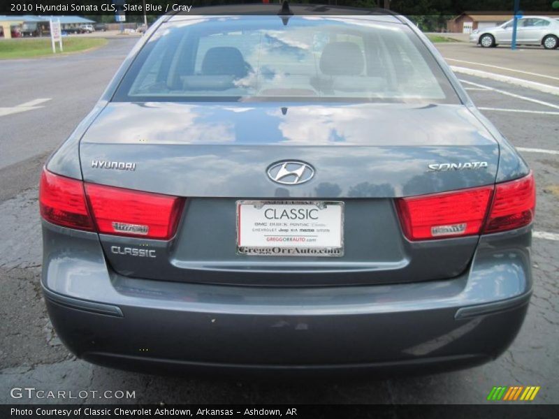 Slate Blue / Gray 2010 Hyundai Sonata GLS