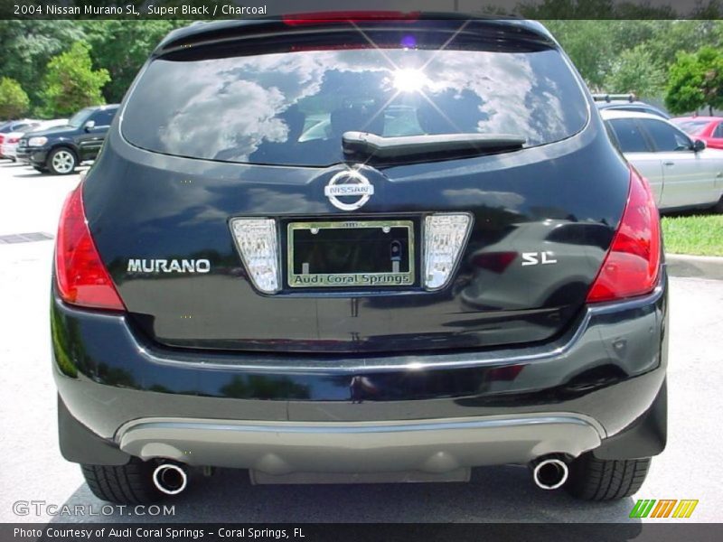 Super Black / Charcoal 2004 Nissan Murano SL