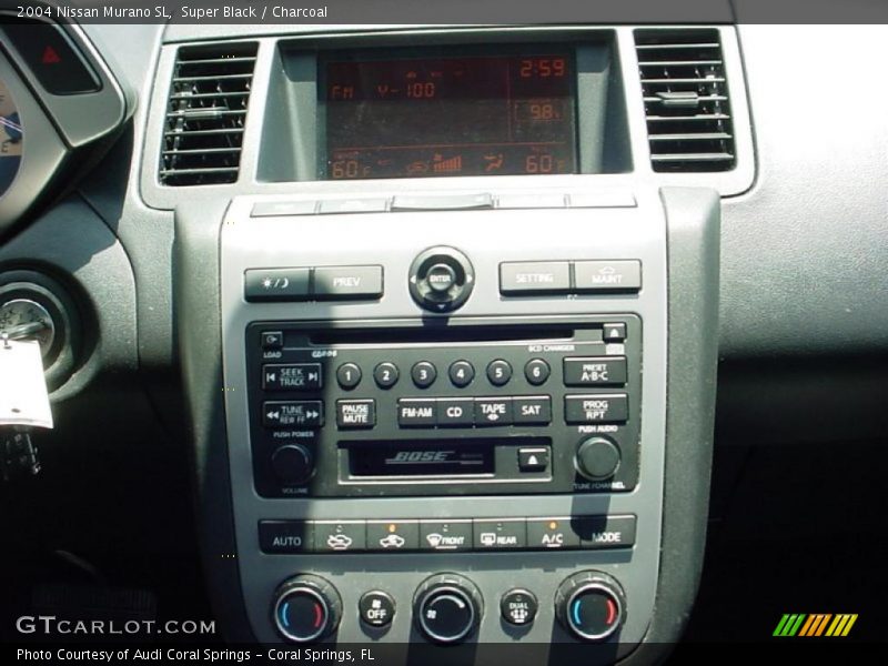 Super Black / Charcoal 2004 Nissan Murano SL