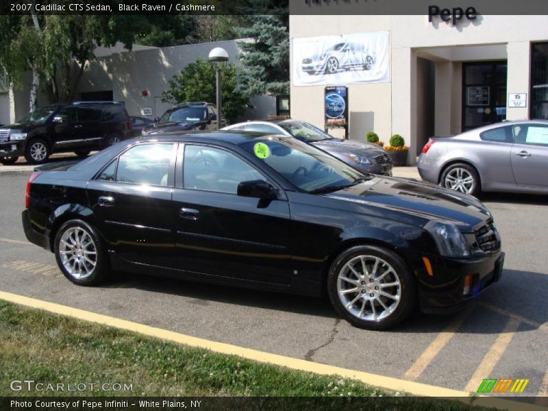 Black Raven / Cashmere 2007 Cadillac CTS Sedan