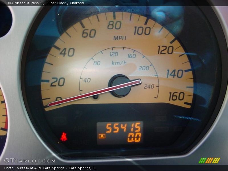 Super Black / Charcoal 2004 Nissan Murano SL