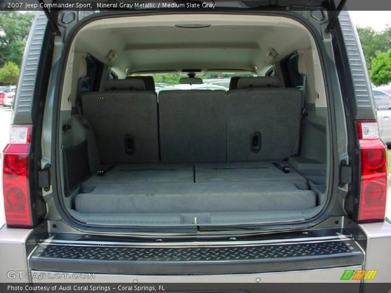 Mineral Gray Metallic / Medium Slate Gray 2007 Jeep Commander Sport