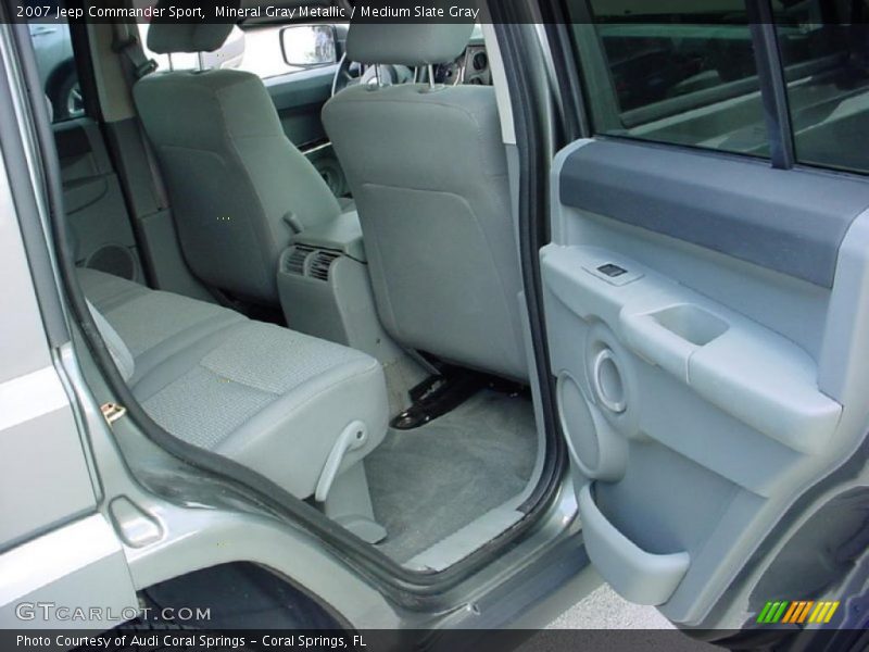 Mineral Gray Metallic / Medium Slate Gray 2007 Jeep Commander Sport