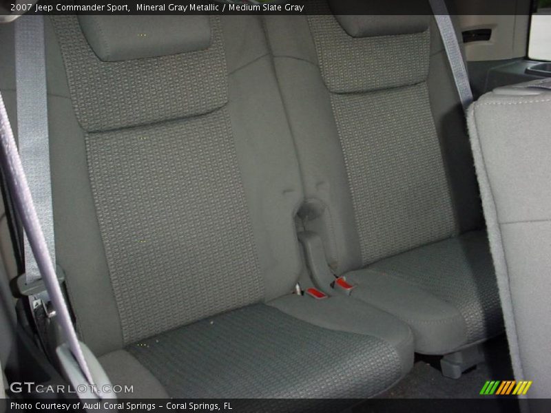 Mineral Gray Metallic / Medium Slate Gray 2007 Jeep Commander Sport