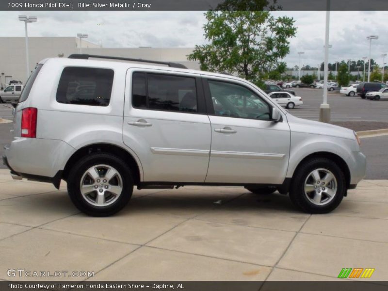 Billet Silver Metallic / Gray 2009 Honda Pilot EX-L