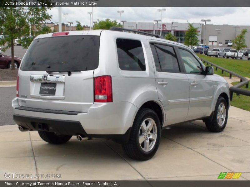 Billet Silver Metallic / Gray 2009 Honda Pilot EX-L