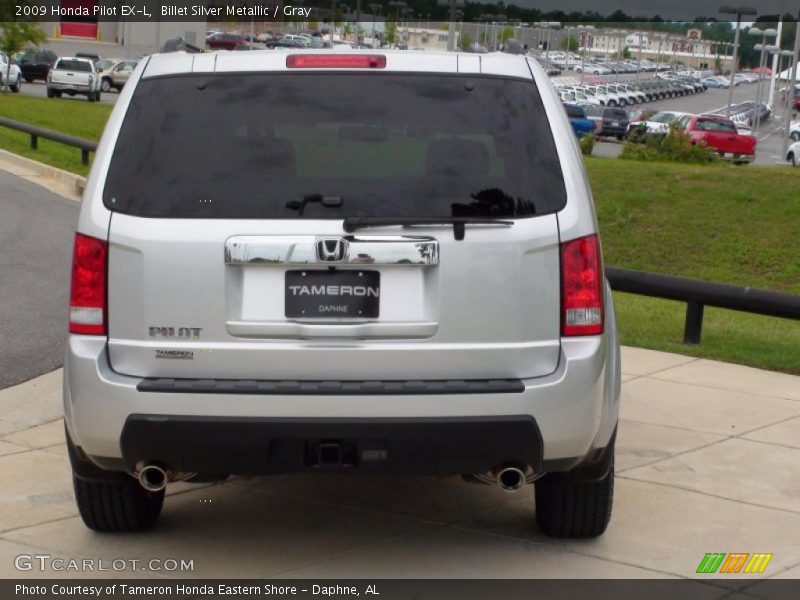 Billet Silver Metallic / Gray 2009 Honda Pilot EX-L