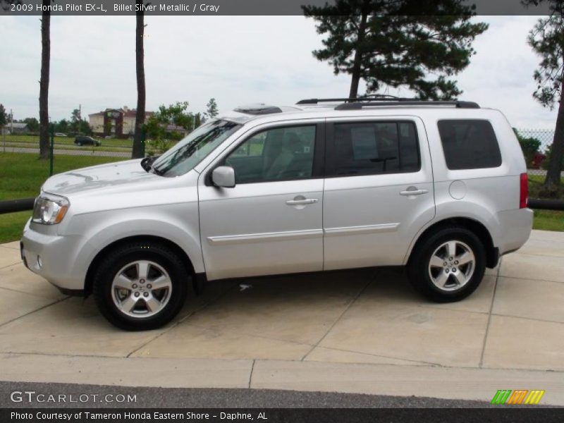 Billet Silver Metallic / Gray 2009 Honda Pilot EX-L