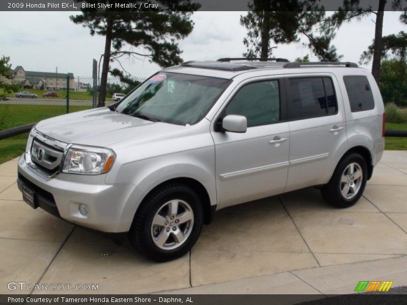 Billet Silver Metallic / Gray 2009 Honda Pilot EX-L