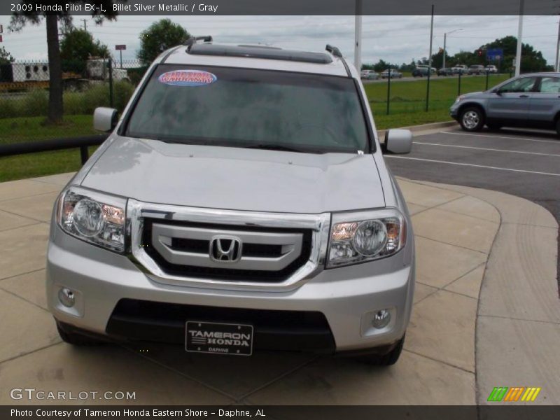 Billet Silver Metallic / Gray 2009 Honda Pilot EX-L