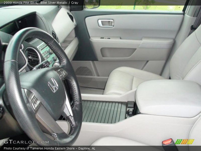 Billet Silver Metallic / Gray 2009 Honda Pilot EX-L