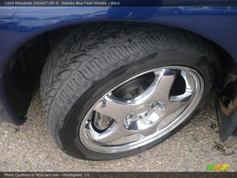 Danube Blue Pearl Metallic / Black 1994 Mitsubishi 3000GT VR-4