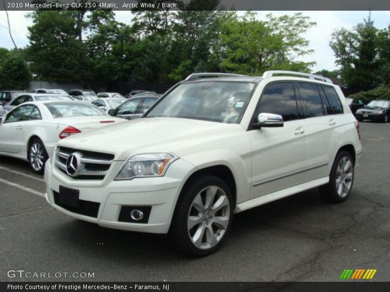 Arctic White / Black 2010 Mercedes-Benz GLK 350 4Matic