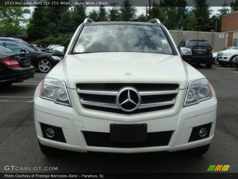 Arctic White / Black 2010 Mercedes-Benz GLK 350 4Matic
