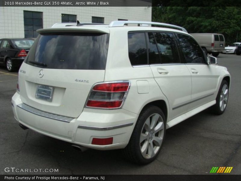 Arctic White / Black 2010 Mercedes-Benz GLK 350 4Matic