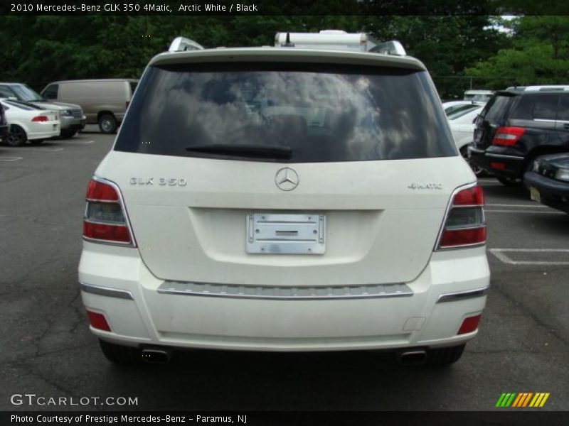 Arctic White / Black 2010 Mercedes-Benz GLK 350 4Matic