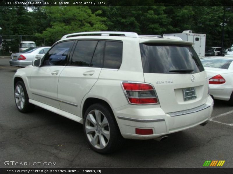 Arctic White / Black 2010 Mercedes-Benz GLK 350 4Matic