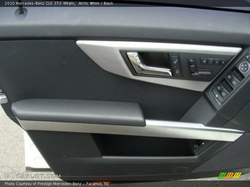 Arctic White / Black 2010 Mercedes-Benz GLK 350 4Matic